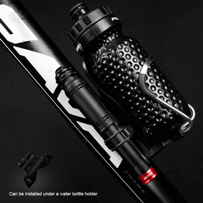 Wild man draagbare mini fietspomp mtb hoge druk plastic fiets handpomp fietsaccessoires pompe velo 110 psi