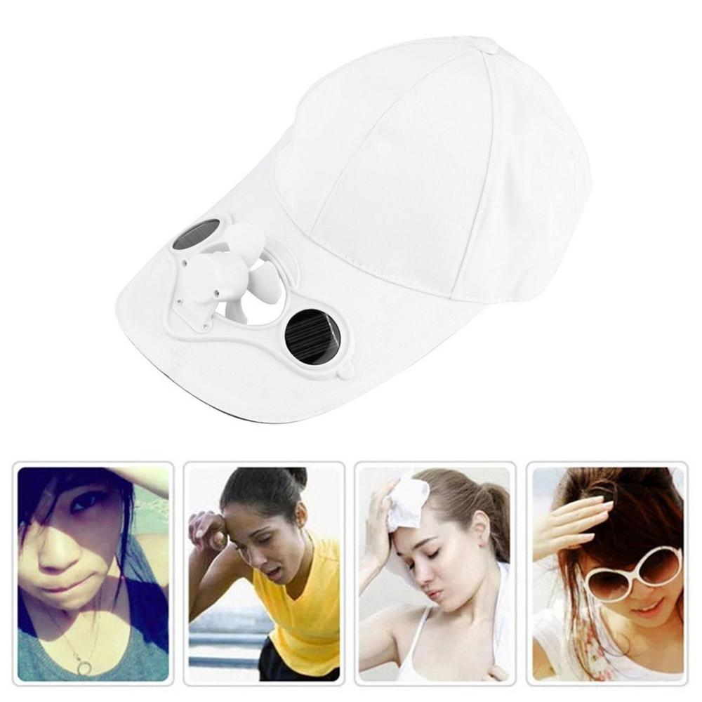 air conditioning Air Cool Fan Hat Cap With Solar Sun Power Cool Fan For Cycling Energy Save Fishing Summer