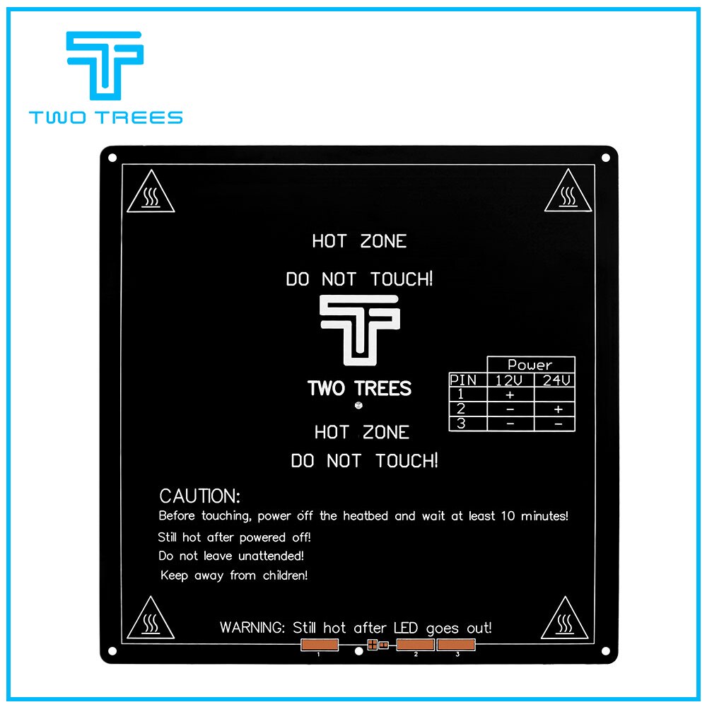 MK3-cama calefactora Mk2, piezas para Reprap Mendel, Piezas 3D de impresora, placa de aluminio de 220x220, accesorios para PCB
