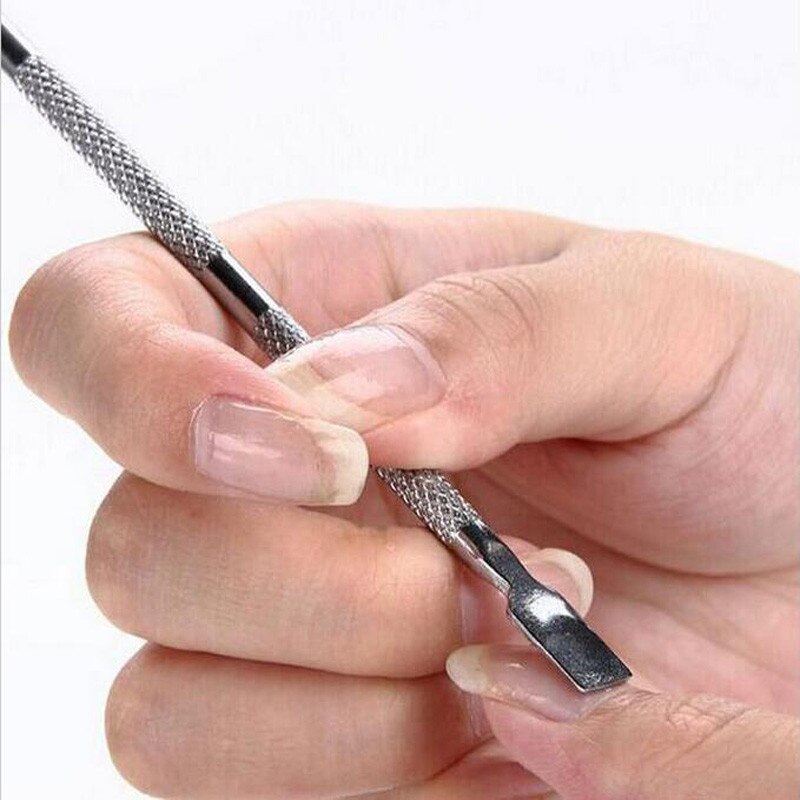 2 Manier Professionele Nail Art Cuticle Lepel Pushers Clipper Nipper Manicure Pedicure
