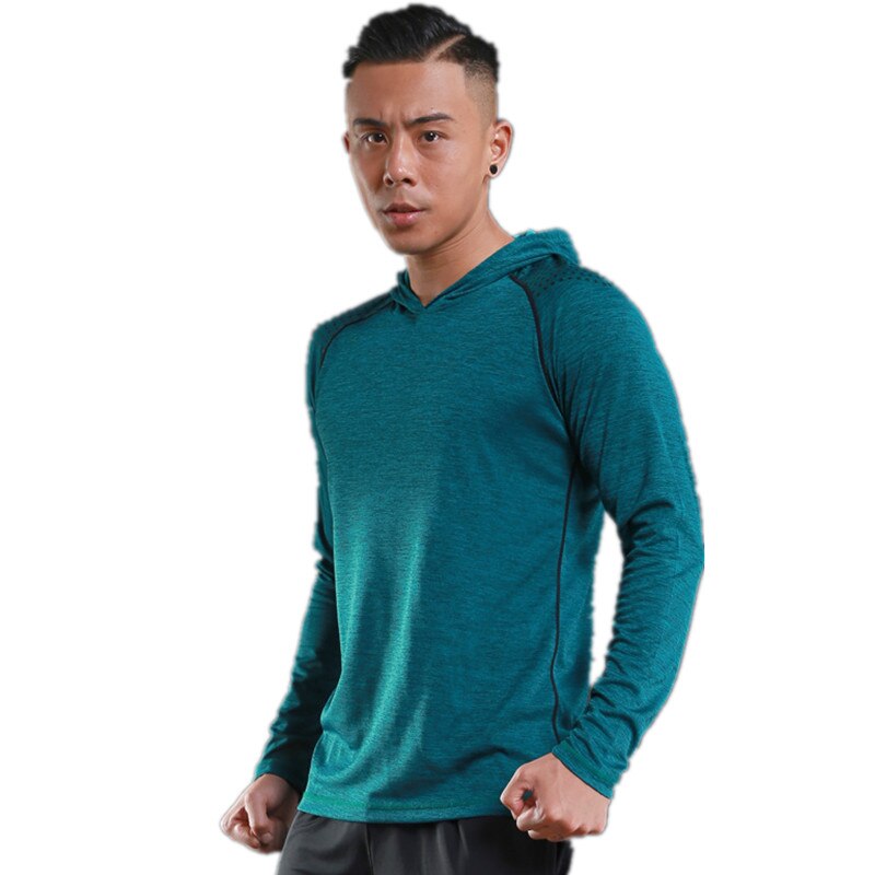 Autumn and Winter Men Sweatshirt Long-sleeved Sweater Breathable and Quick-drying Fitness Training Sports and Leisure Hoodie