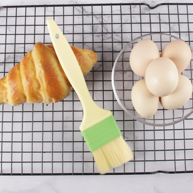 S/M/L Pastry Borstels Multifunctionele Food Grade Bbq Cake Borstels Bedruipen Gereedschap Plastic Handvat Keuken Accessoires