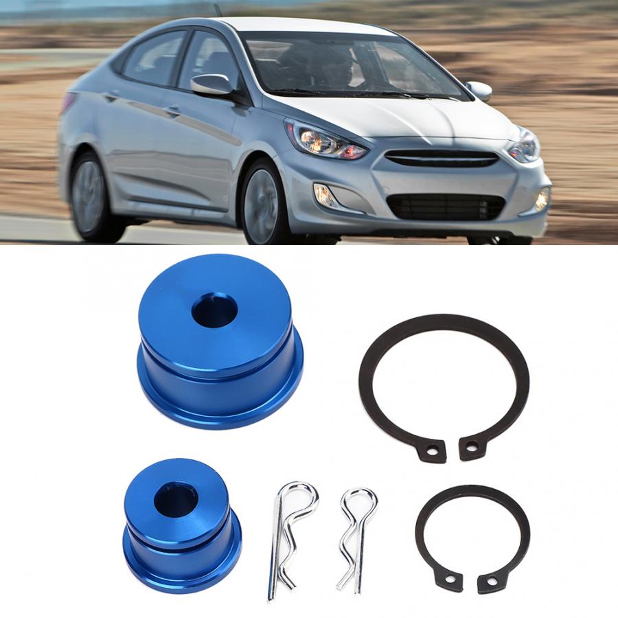 Shifter Cable Bushings Aluminum Fit for Hyundai Veloster Turbo Turbo Transmission Cable Sleeve