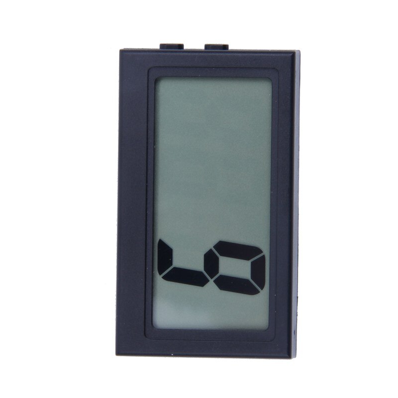 Automotive Digital Car LCD Clock Self-Adhesive Stick On Time Portable