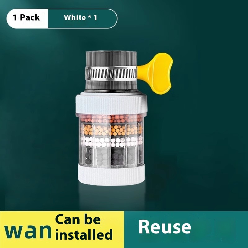 Waterkraanfilter Huishoudelijke keuken Thuiskraan Mini Kraanwater Schone luchtreiniger Filter Filtratiepatroon Koolstoffilter