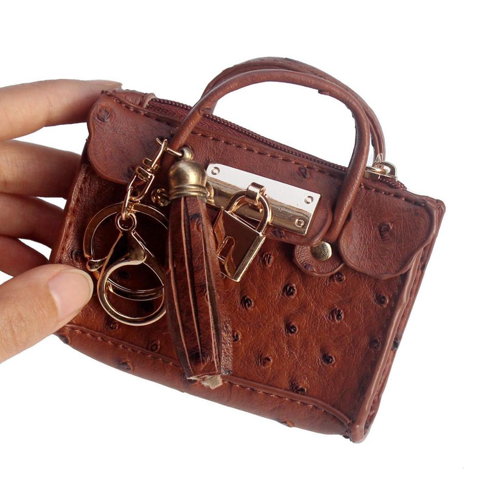 Mini sac à main Vintage avec porte-clés, petit sac à main avec fermeture éclair pour femmes, pièces de monnaie, voiture, sac à main , sac à main avec fermeture éclair
