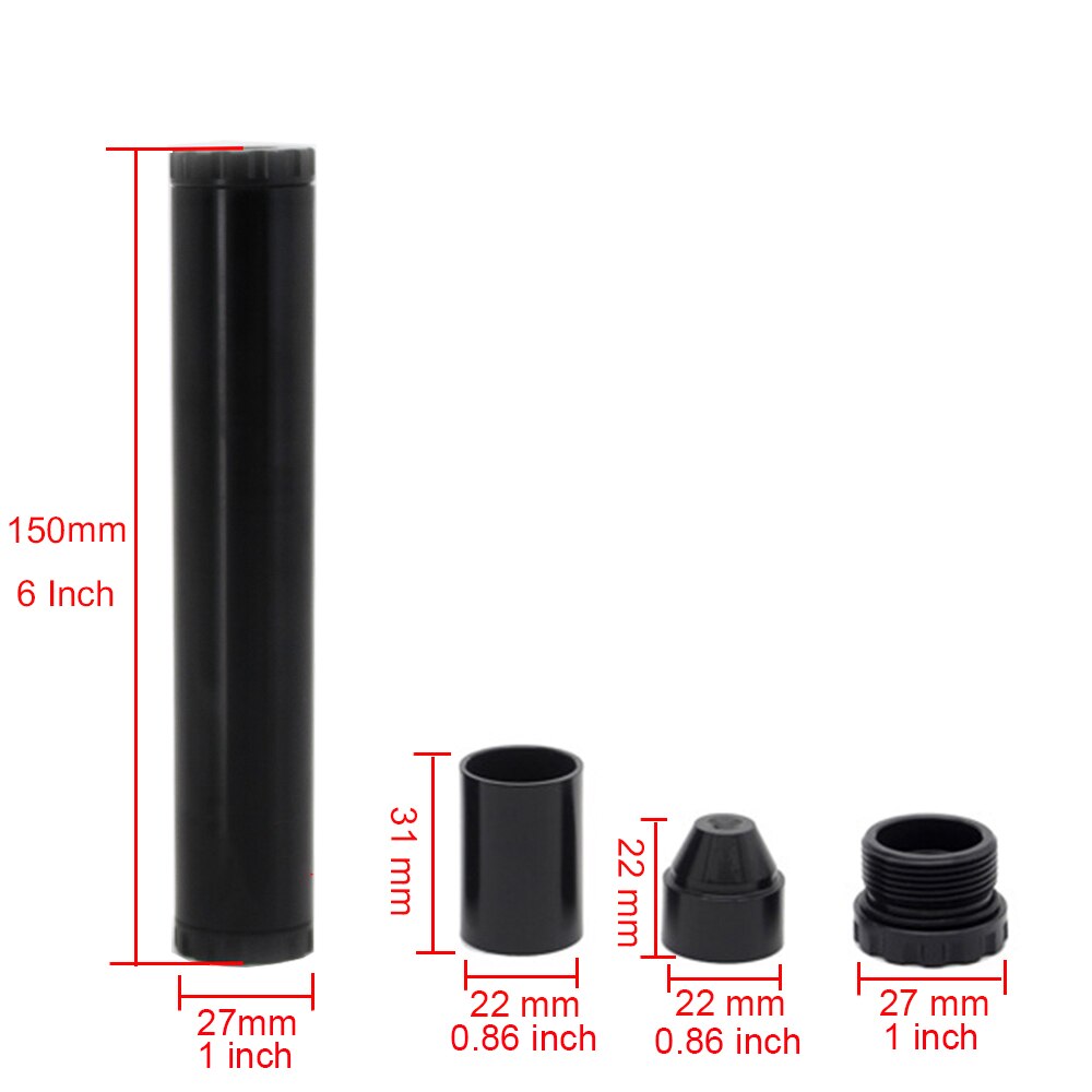 Aluminum Tuning Car Oil Fuel Filter Solvent Trap for SKS SCS 22lr 1/2-28 5/8-24 NAPA 4003 WIX 24003 6 10 12 Inch Black Titanium