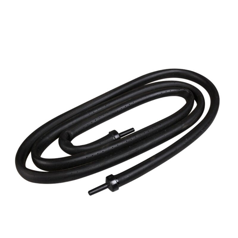 Sort luft sten akvarier akvarier pumpe hydroponisk ilt diffuser boble rør bar væg gardin rør slange 20/30/45/60/75 cm