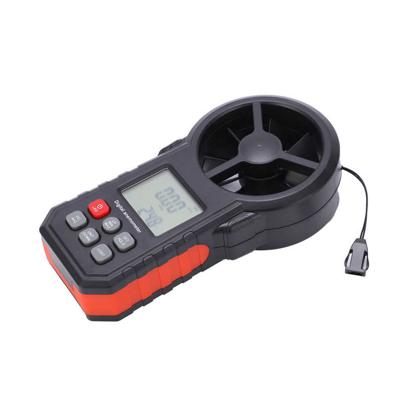 Anemometer Wind Speed Meter Wind Speed Test Tool Wind Speed Tester with LCD Backlight Display Wind Flow Measurement for Home for
