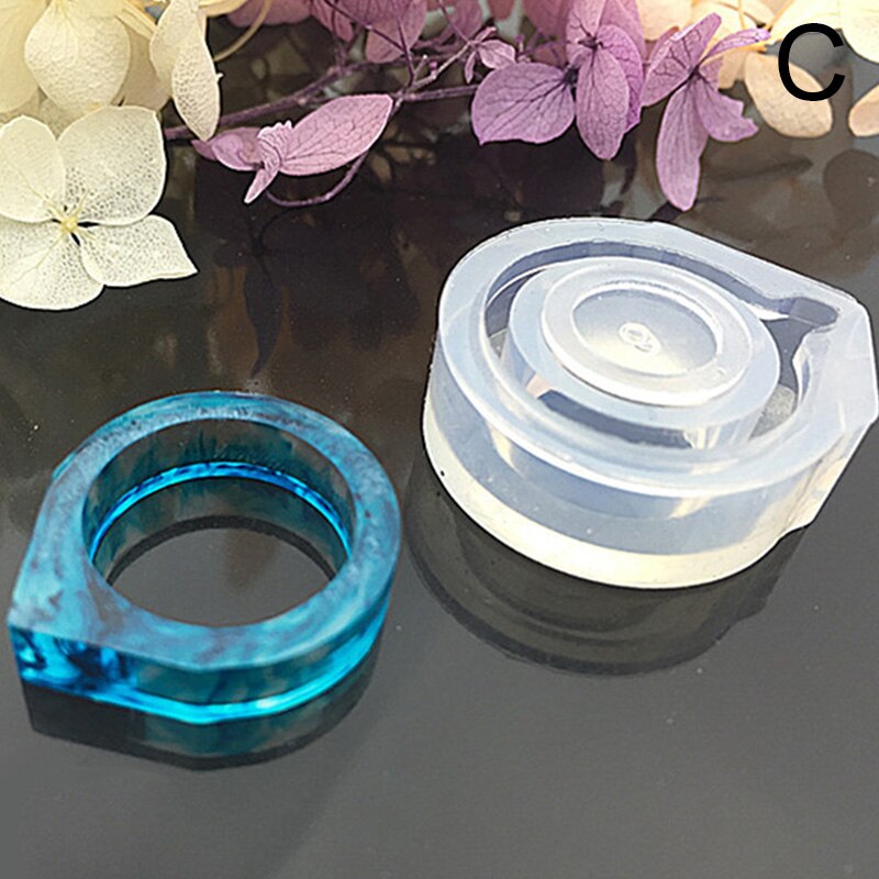 Resin Rings Insert 1pcs Resin Molds For Jewelry Rings Silicone Castin... – Vicedeal