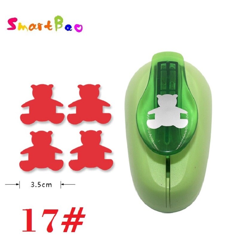Large Bear Craft Punch for Scrapbooking & Paper Crafts Large Punches Album Tools ; Pattern Width about: 3.5cm/1.38": Default Title