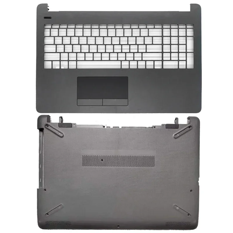 Laptop Case for HP 15-BS 15-BW 15-RA 15-RB 250 255 G6 TPN-C129 LCD Back Cover/Front Bezel/Palmrest/Bottom Case/Hinges Gray: GRAY