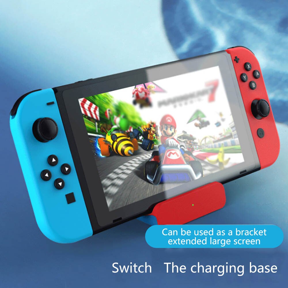 Bärbar switch dockningsstation hdmi 4k tv adapter switch laddning bas typ-c laddare för switch spelkonsol telefon