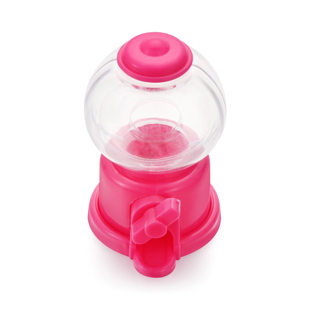 1PC False Eyelashes Packaging Box Small Snail Candy Machine Polygonal Lash Boxes Eyelashes Case Makeup Storage Tool: rose red