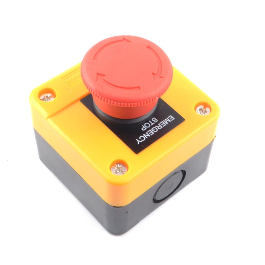 Pit elevator emergency stop switch stop ST0P stop switch button box normally open and normally closed NO+NC