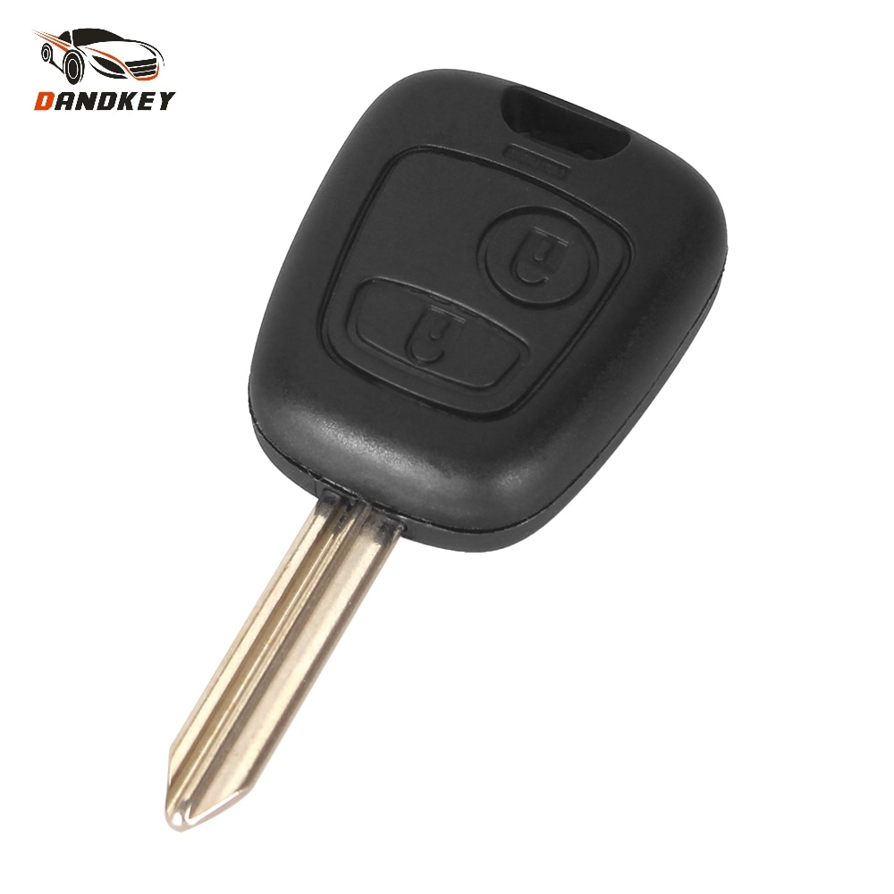 Dandkey 2 Button Remote Key Fob Car Key Case For Citroen C1 C2 C3 Saxo Xsara Picasso Berlingo key shell