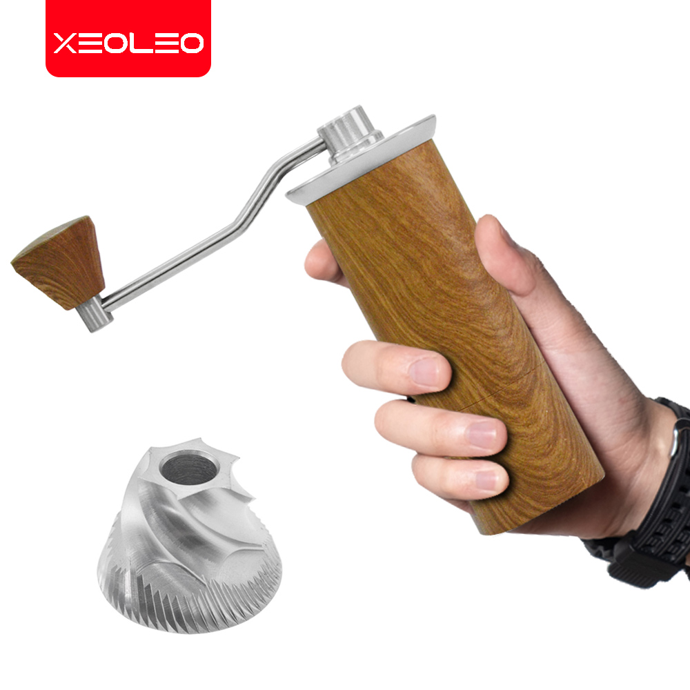 XEOLEO Manual coffee grinder Portable Hand grinder 15g/25g for Filter Coffee Outdoors Espresso machine