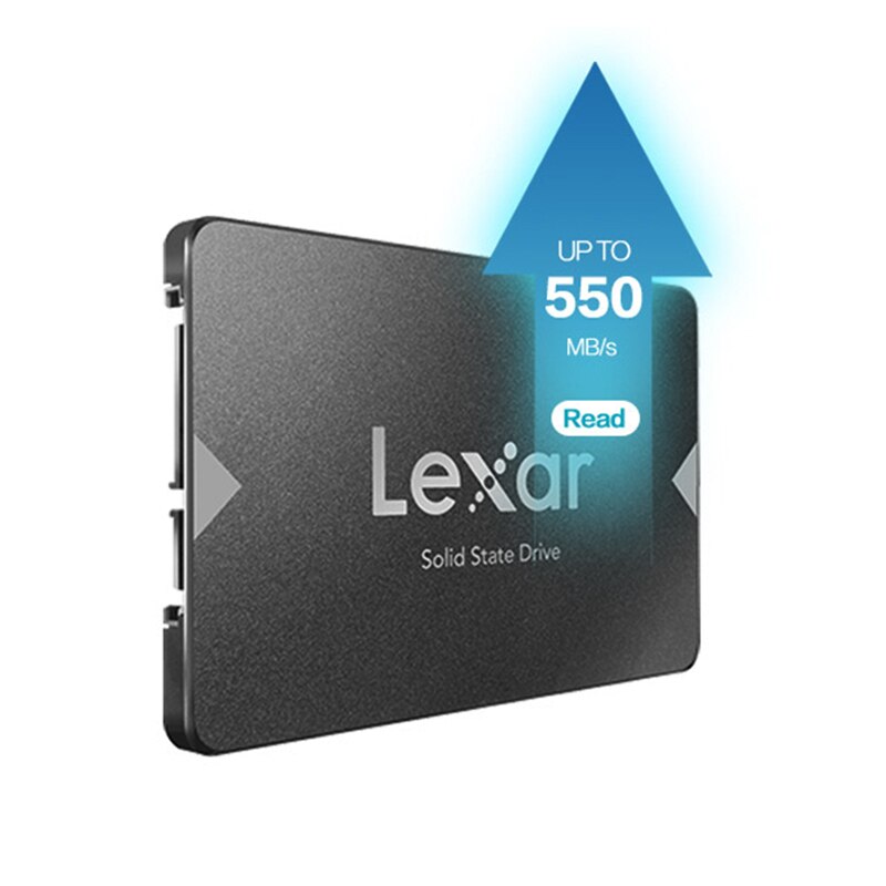 Lexar NS100 SSD 128GB 256GB 2.5'' Internal Solid State Drive 512GB HD Hard Disk SATA III 2.5 inch For Notebook Desktop PC
