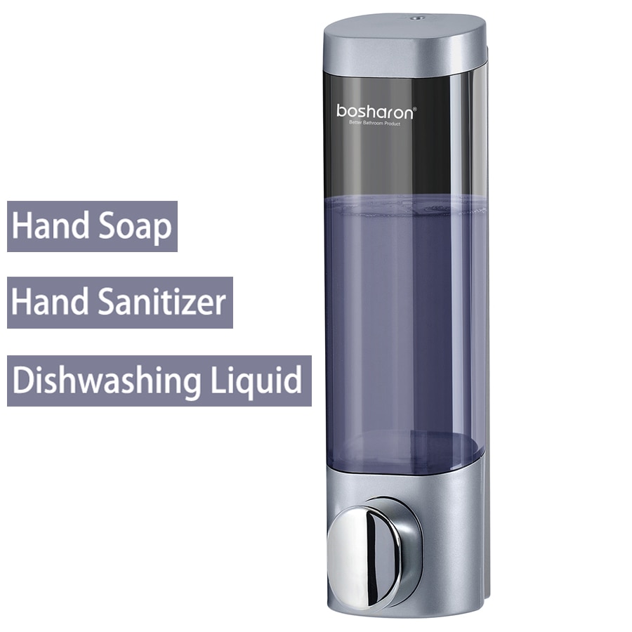 Kitchen Soap Dispenser 300ml Dish Soap Container Bathroom Accessories Wall Mounted Shower Shampoo Dispensers 4 Colors Available