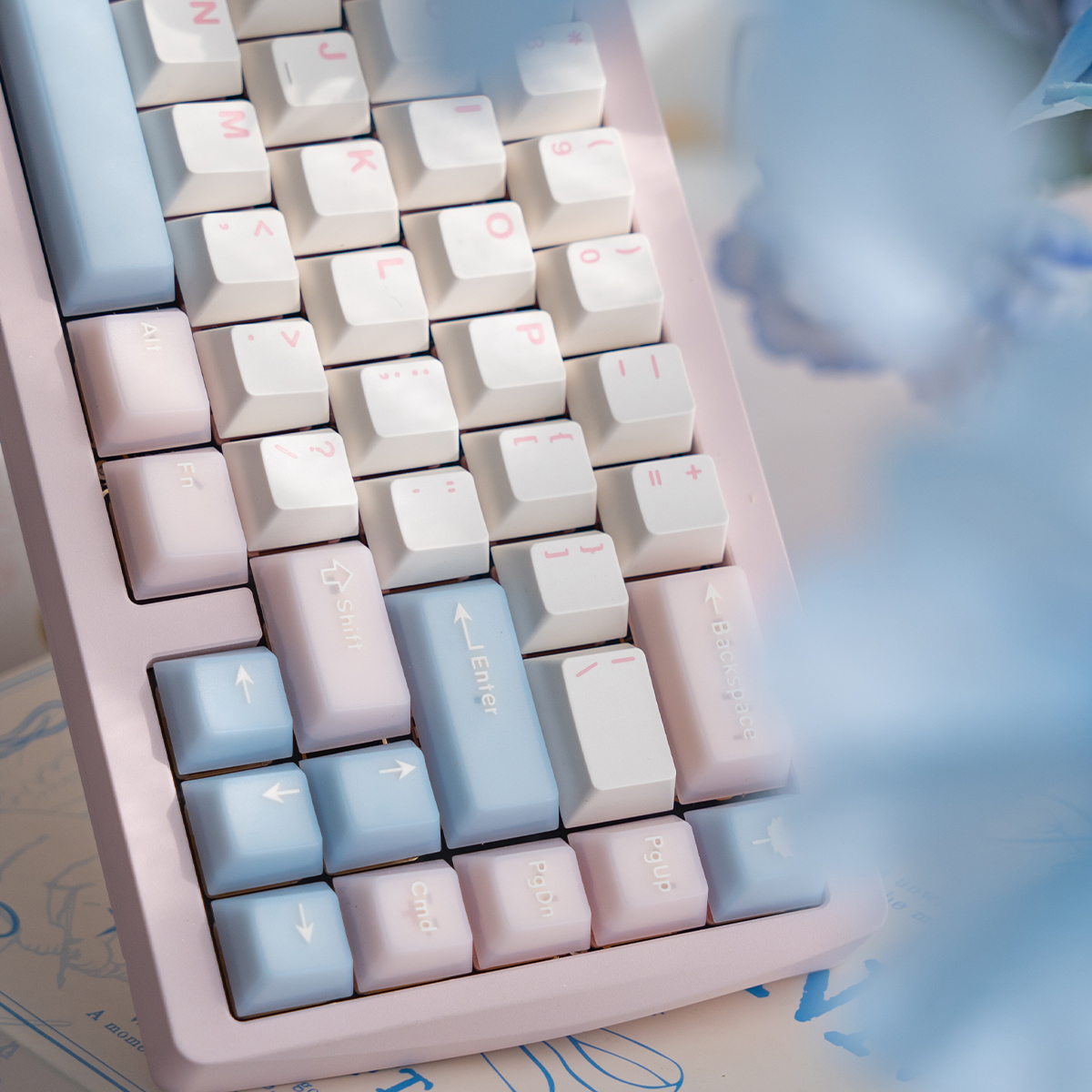 164 taster gennemsigtige taster pbt+pc dobbelt skudt taster cherry profil til cherry mx switche mekanisk tastatur 64/87/96