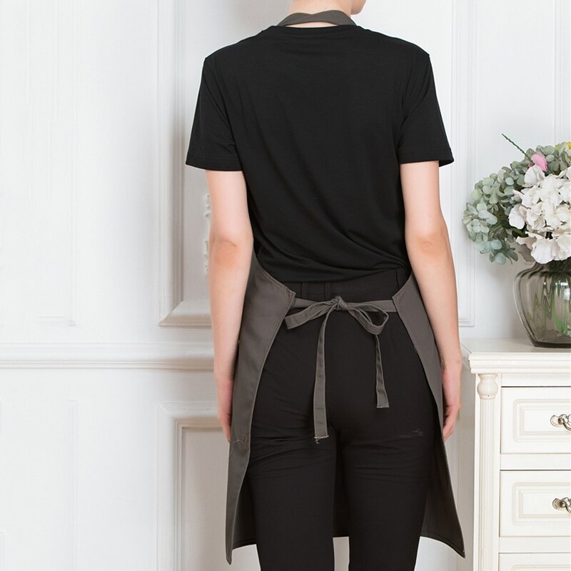 Unisex Werk Schort Voor Chef Verstelbare Kapper Schorten Keuken Uniformen Ober Werkkleding Food Service Restaurant Cook Bib