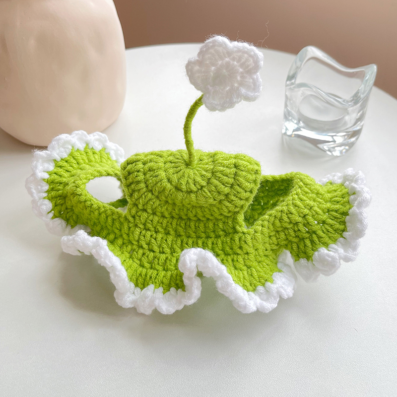 Chapeau de chat élastique mignon tricoté, couvre-tête et amusant, accessoires de séance Photo de fête, Costume de Cosplay pour chaton, accessoires pour chat: YELLOW