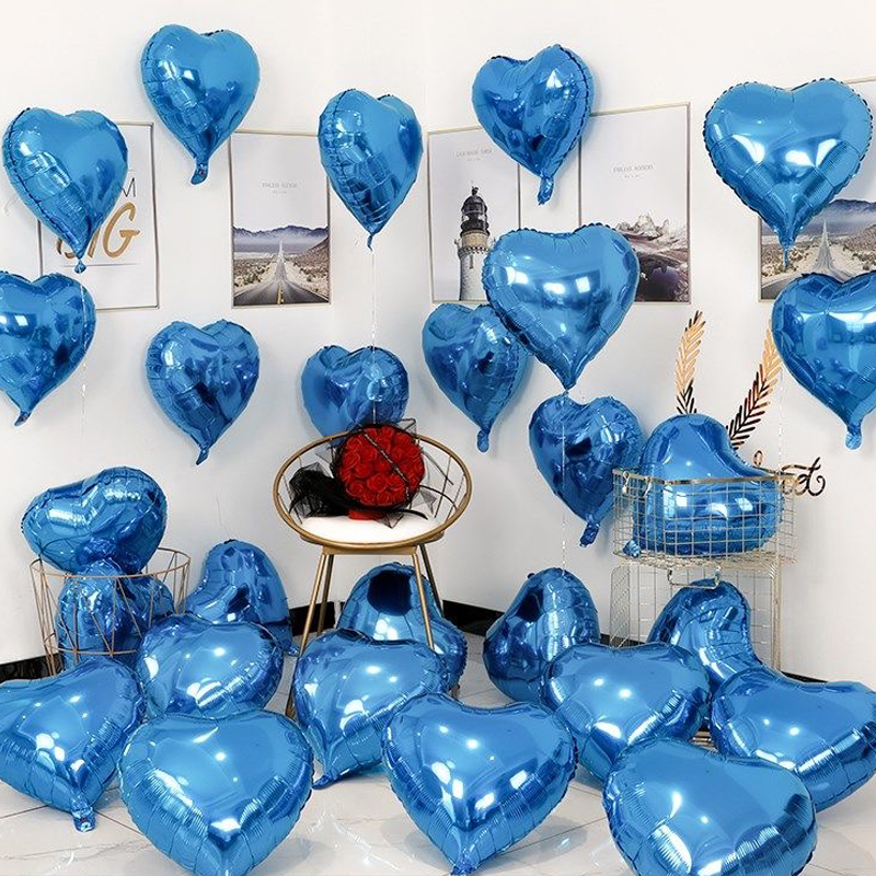 10/50/100 pçs diy decoração de festa de casamento balões de amor dia proposta romântica para casa feliz aniversário ornamento balões de férias: iridescent