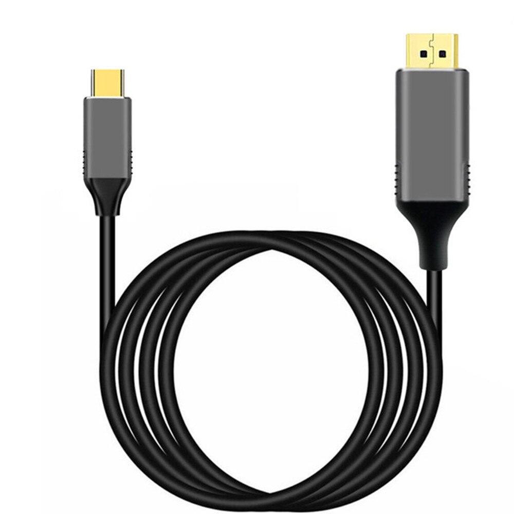 Usb c till displayport kabel  (4k @ 60hz)  usb 3.1 typ c (thunderbolt 3 kompatibel) till dp kabel för macbook galaxy  s9 huawei  p20