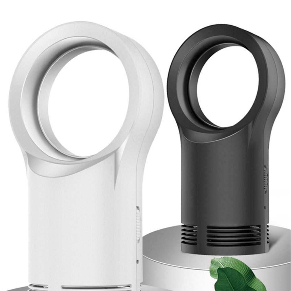 Desktop Small Household Bathroom Wall-mounted Portable Heater Overheating Protection Leafless Heater