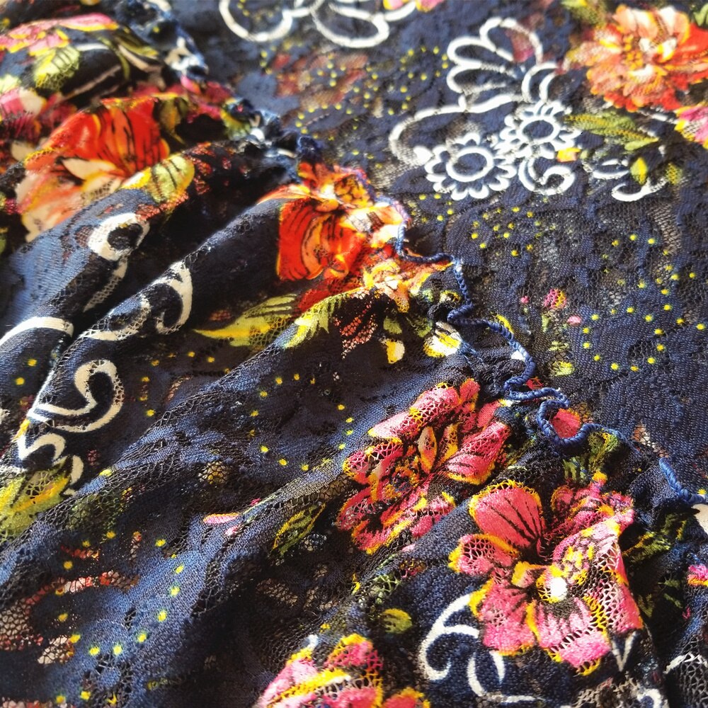 Floral Tribal Belly Dance Belt With Rhinestones Belly Dance Hip Scarf For Tribal Style