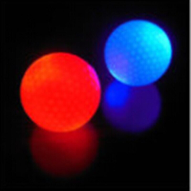 -Light-Up Flashing Nachtlampje Gloeiende Fluorescentie Golfballen Golfen