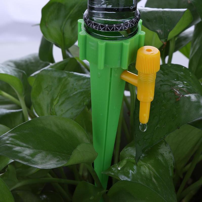 9 stijlen automatische druppelirrigatie bewateringssysteem automatische watergever voor het planten van bloemen binnenshuis huishoudelijke watergevers fles druppelaar