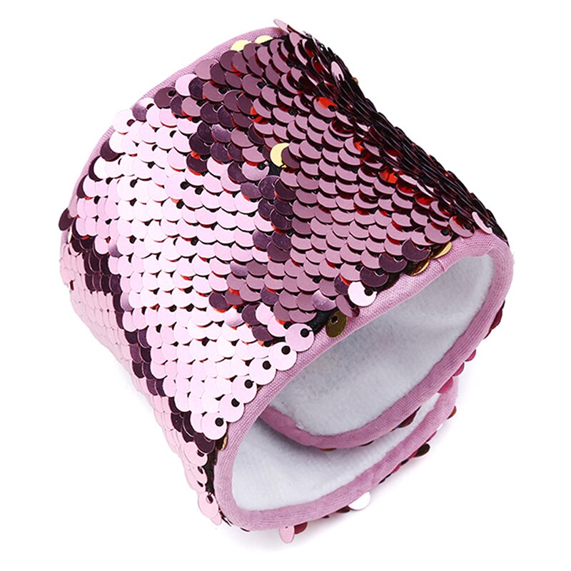 Multicolor Mermaid Sequin Wrap Bracelet Women Daily General Jewelry Decoration Wristband DIY