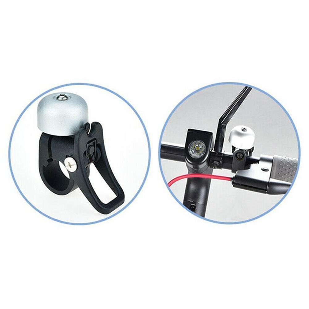 Timbre para patinete eléctrico Xiaomi Mijia M365, claxon, Kit de gancho plegable para bicicleta y motocicleta