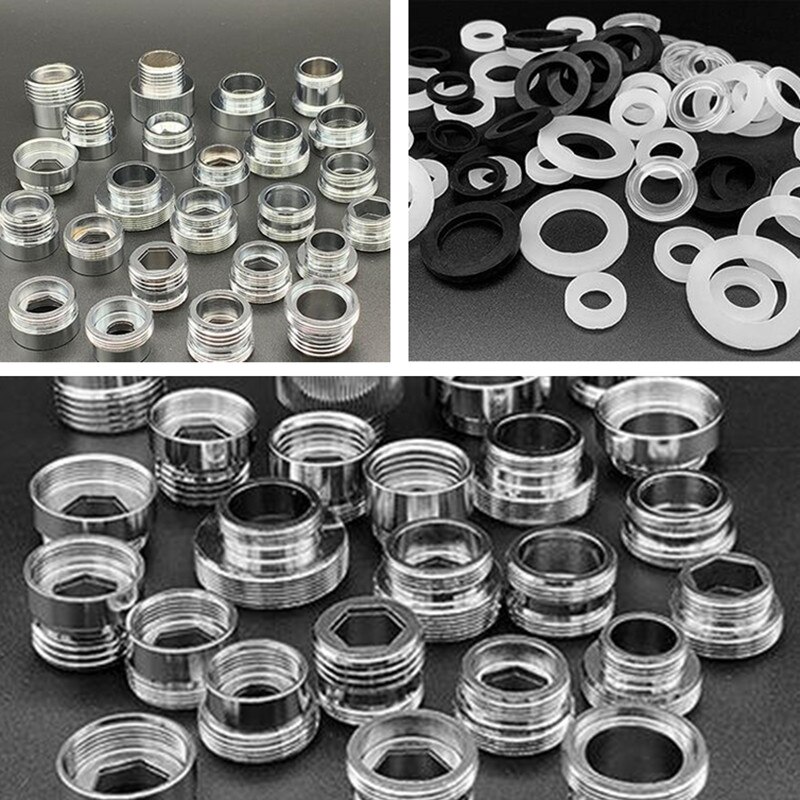 G3/4 G1/2 Brass Faucet Aerator Adapter 16 18 20 22 24mm Kitchen Faucet Fittings Water Purifier Plumbing Accessories