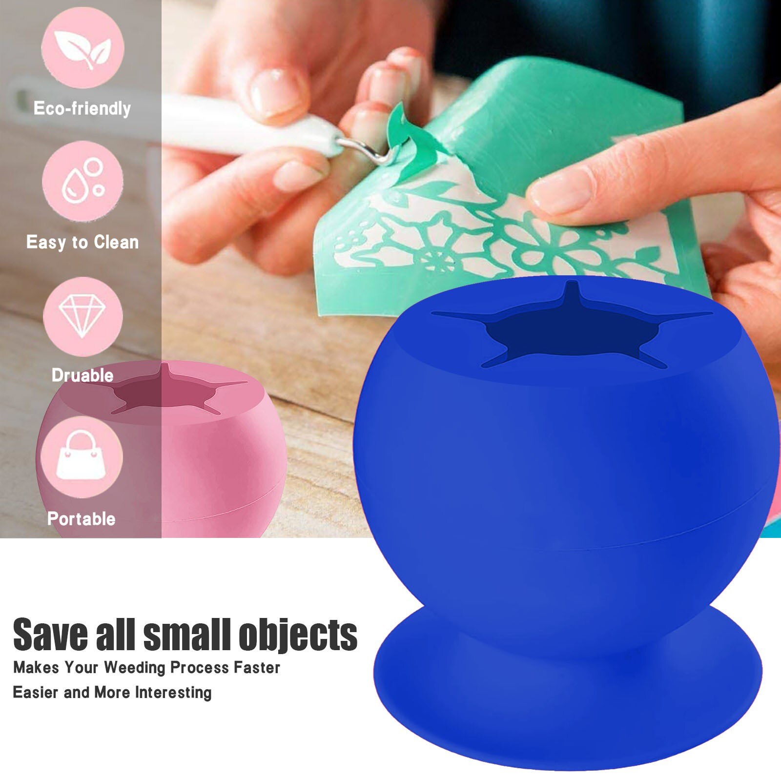 Suctioned Vinyl Weeding Scrap Collector Craft Vinyl Weeding Tool For Card Making Diy Jewelry Making Scrapbooking Card Making #YJ