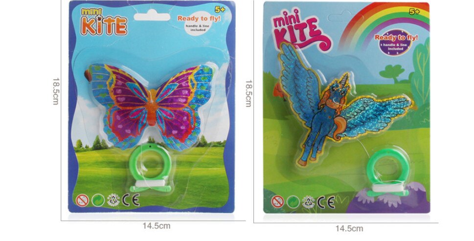 Coola mini finger kite leksaker för barn inomhus och utomhus kul & sport små drakar med slumpmässig färg