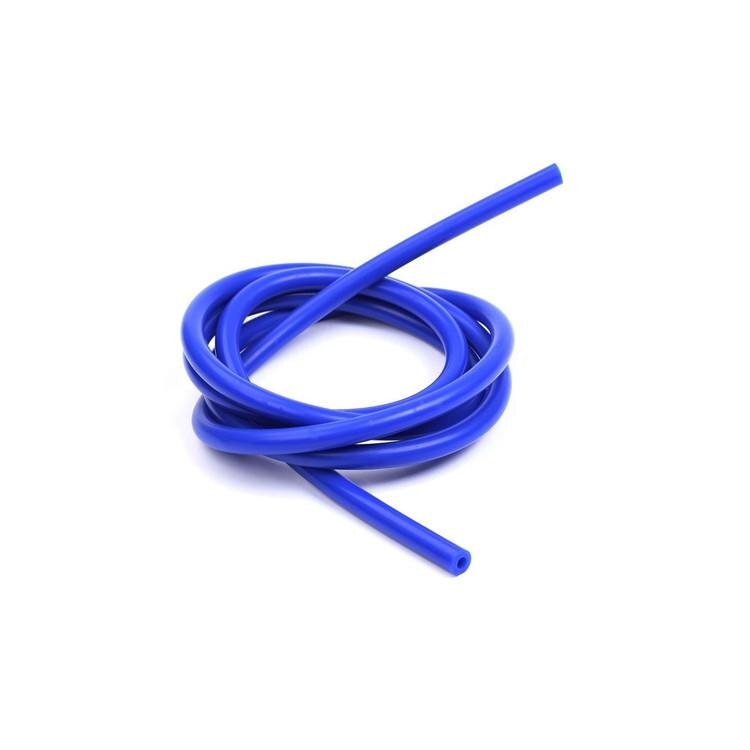 Yfashion universal 1m 3mm/4mm/6mm/8mm/10mm/14mm blå silikone vakuumrør silikone slange bil tilbehør
