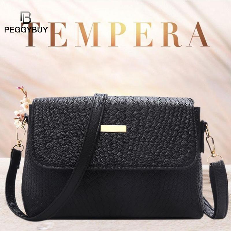 Casual Schoudertas eenvoudig Dames Cross Body Bag Vintage Tas Tas Vrouwen Schouder Moeder Eenvoudige Flap Handtas