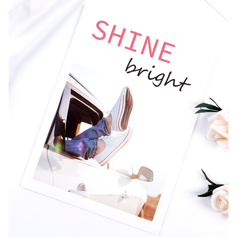 Vogue Magazine Album Photo Material Photography Background Adornment Photo Studio Shoot Take Photograph Backdrop Prop Fotografia