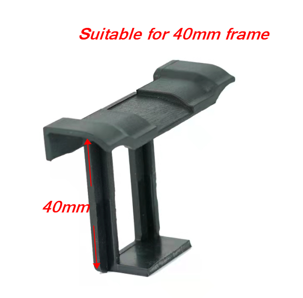 30Pcs 35Mm 40Mm Zonnepaneel Water Clips Voor Alle Maten Van Zonnepaneel Cleaning Clips: frame 40mm