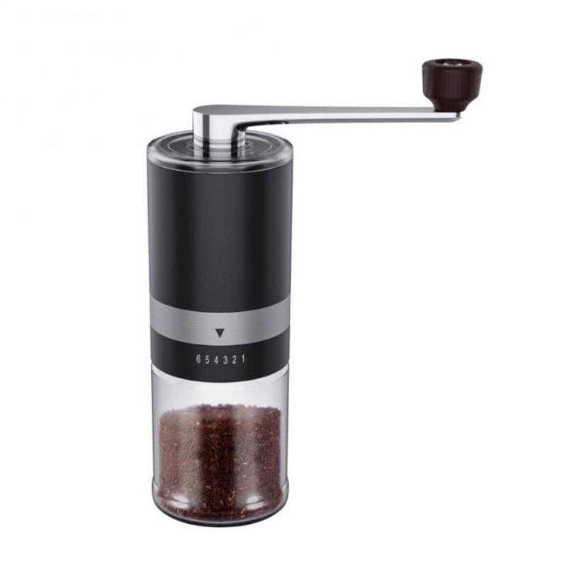 6-level Manual Coffee Grinder Portable Hand Grinder Mill Adjustable Grinding Machine Home Office Coffeeware: 02
