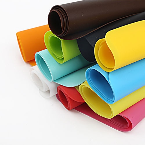Siliconen bakmat antiaanbaklaag placemat tafelbeschermer keuken gebaksmat bakmat voor 6 kleuren 40*30cm