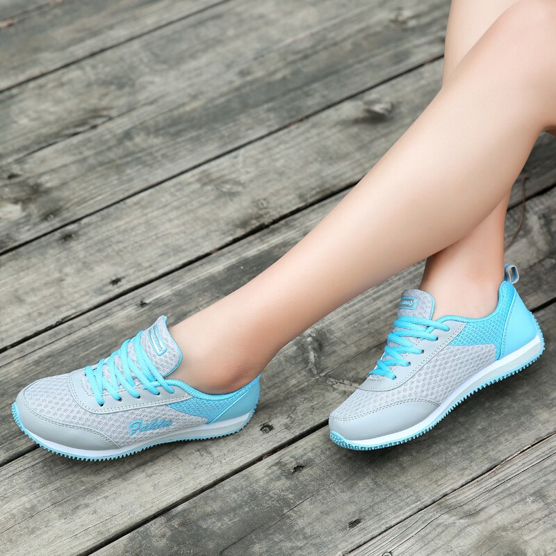 Tenis Mujer 2019 tenis mujer letnie kobiety buty do tenisa siatka powietrzna kobieta trenerzy Chaussure Femme oddychające sneakersy damskie buty