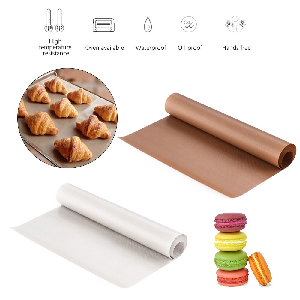 Reusable Non Stick Baking Paper High Temperature Resistant Sheet Oven Microwave Grill Baking Mat Baking Tools