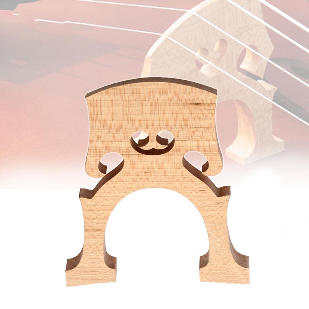 Cello Bridge for 4/4 3/4 1/2 1/4 1/8 Size Cello Exquisite Wooden Material