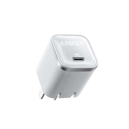 Anker Nano 45W Type C Charger Fast Charging Compact and Foldable Plug USB C Charger Anker's Advanced GaN-Powered Charger: WHITE