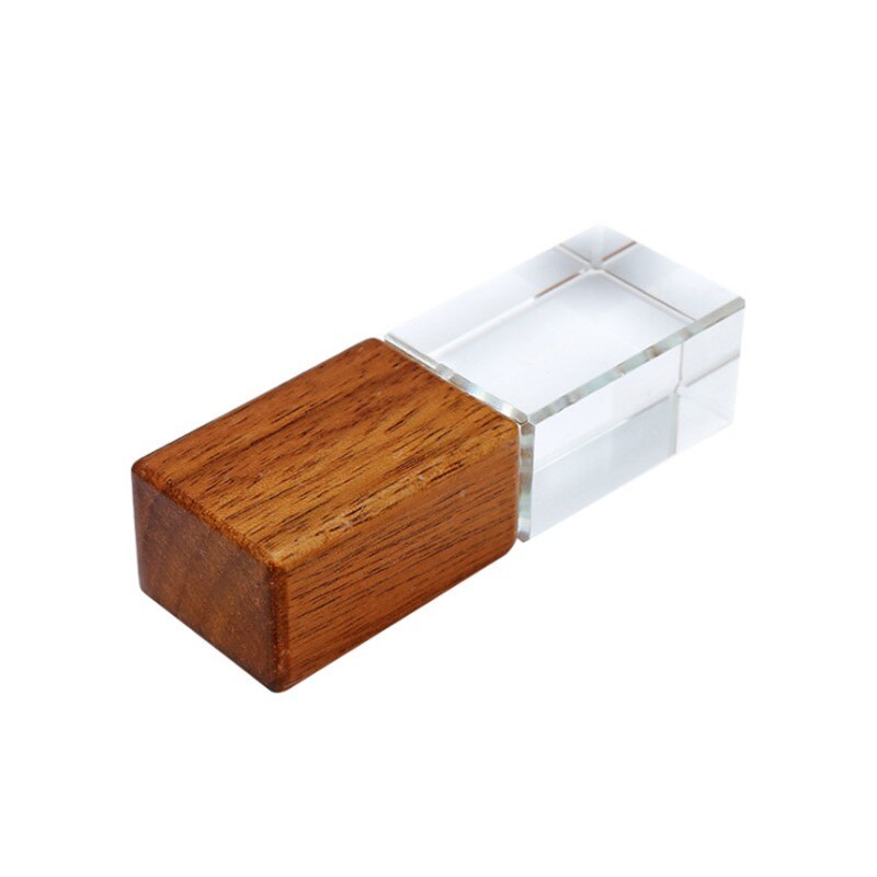 Szybki drewniany kryształ 2 w 1 pamięć flash USB 3.0 Pendrive 8GB 16GB 32GB 64GB