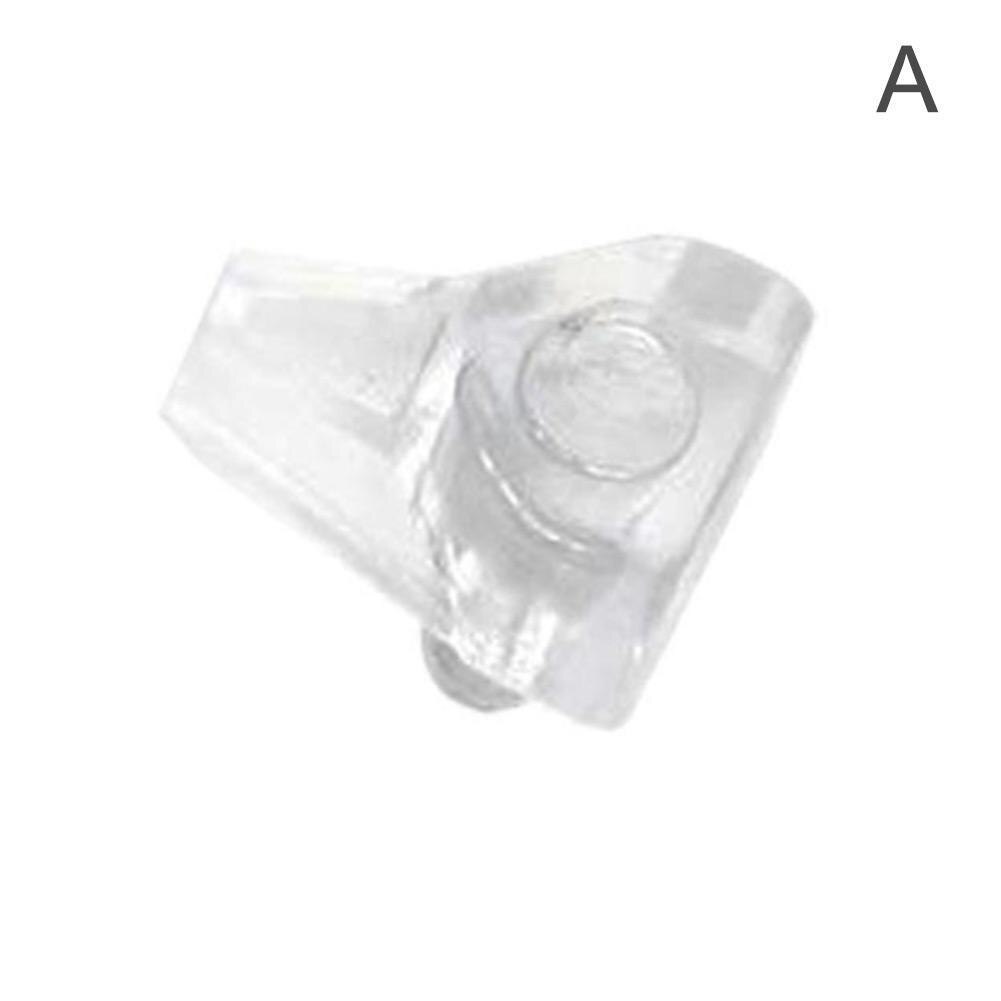 Furniture Transparent Laminate Support Partition Tray Panel Hardware Shelf Bracket Accessory Partition Peg Cabinet Studs Su T5V2
