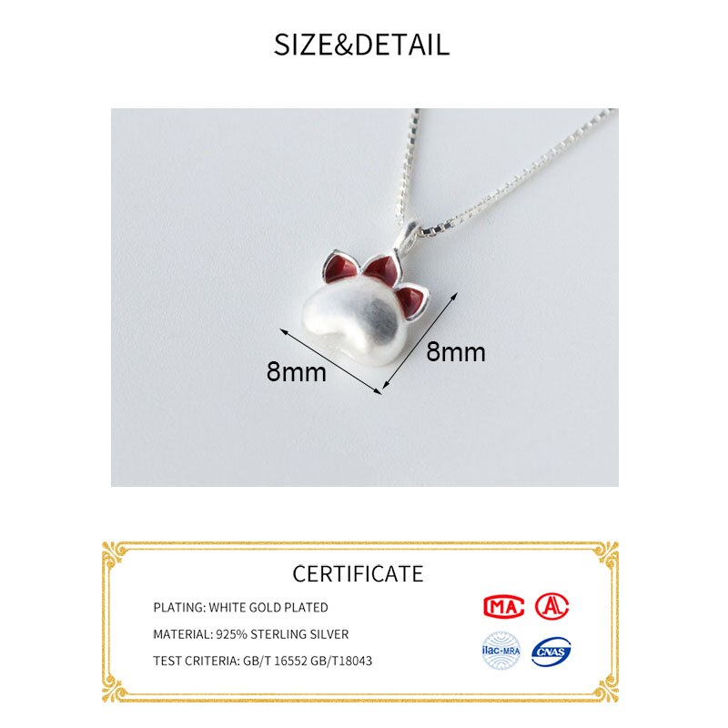 Meetsoft romantische 925 niedliche katzenpfoten-anhänger aus sterlingsilber, speziell für diy-schmuckherstellung (ohne kette)